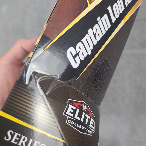 MATTEL WWE Elite Collection Legends Series 22 Captain Lou Albano NIB - Picture 7 of 7